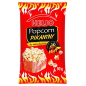 Inne przekąski suche - Helio POPCORN DO MIKROFALÓWKI PIKANTNY 90 G HELIO Zakupy dla domu i biura! 70171186 - miniaturka - grafika 1