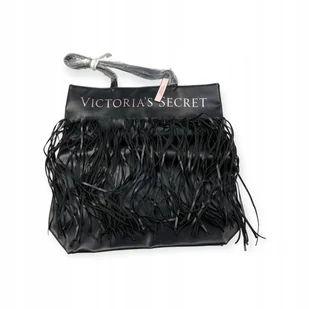 Czarna pojemna torebka damska Victoria's Secret - Torebki damskie - miniaturka - grafika 1
