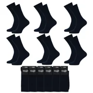 Skarpetki męskie - 6X SOKKO SKARPETKI MĘSKIE DŁUGIE GRANAT BAMBUSOWE 42-44 - SM6-S60-GRA-42-44 - miniaturka - grafika 1