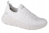 Buty sportowe damskie - Buty sportowe damskie Skechers Białe 117121-WHT rozmiar 40 - miniaturka - grafika 1
