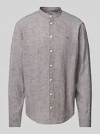 Koszule męskie - Koszula casualowa o kroju slim fit z lnu model ‘Anton’ - miniaturka - grafika 1