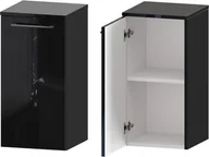 Szafki łazienkowe - Słupek Łazienkowy ROSEN 35 1D D L- Uchwyt Czarny - miniaturka - grafika 1