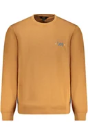 Bluzy męskie - BLUZA MĘSKA BEZ ZAMKA, BRĄZOWA LEE - miniaturka - grafika 1