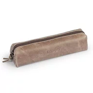 Piórniki - Londo Długopis z prawdziwej skóry, piórnik i kosmetyczka, norek OTTO319 - miniaturka - grafika 1