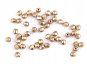 Półfabrykaty do biżuterii - KORALIKI SZLIFOWANE ZŁOTE 3MM 20SZT - miniaturka - grafika 1