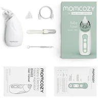 Aspiratory do nosa - Aspirator do nosa dla niemowląt MOMCOZY BN002-GW10BA-A Biały - miniaturka - grafika 1