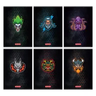 Zeszyty szkolne - Herlitz Zeszyt A5/60K linia Game Avatars (5szt) - - miniaturka - grafika 1