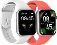 Smartwatch - DCU COLORFUL 2 Biały/Czerwony - miniaturka - grafika 1