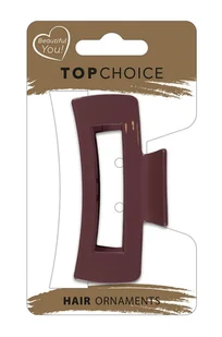 TOP CHOICE Klamra do włosów - kokarda połysk (28380) 1 szt. - mix kolorów - Ozdoby do włosów - miniaturka - grafika 1