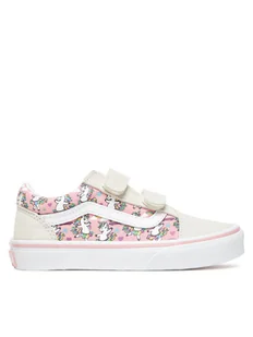 Vans Tenisówki Old Skool V VN000CYDCY71 Écru - Buty dla dziewczynek - miniaturka - grafika 1