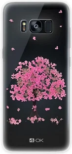 FLOWER 4-OK 4-OK etui ochronne do Samsung Galaxy S8 Plus, drzewo różowe FC8PPT - Etui i futerały do telefonów - miniaturka - grafika 2