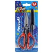 Nożyczki dla dzieci - Titanum Nożyczki ergonomiczne 15,5cm - miniaturka - grafika 1