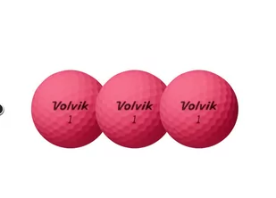Piłki golfowe VOLVIK VIVID XT (różowy mat) - Golf - miniaturka - grafika 4