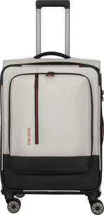 Walizka średnia Travelite CrossLite 5.0 4K 66 cm Szary - Walizki - miniaturka - grafika 1