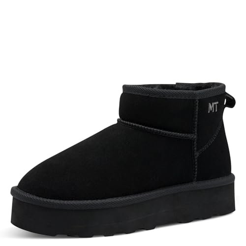 Marco Tozzi Damskie 2-26481-45 modne kozaki, czarne, 37 EU, czarny, 37 EU