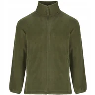 Bluzy męskie - Polar męski Bluza polarowa ze stójką ROLY ARTIC CQ6412 PINE GREEN L - miniaturka - grafika 1