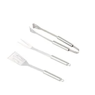 Zestawy do grillowania - Zestaw narzędzi do grilla stal 3 szt. - miniaturka - grafika 1