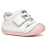 Buty dla dziewczynek - Geox B Tutim B buty dziecięce - dziewczęce, Kolor różowy, 18 EU - miniaturka - grafika 1