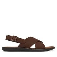 Sandały męskie - Sandały Lasocki GRAZER-15 MI25 Brązowy - miniaturka - grafika 1