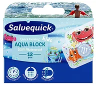 Apteczki i materiały opatrunkowe - Cederroth Plastry Salvequick Aqua Block kids x 12 szt - miniaturka - grafika 1