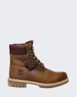 Botki męskie - tronchetto e stivaletto uomo timberland tb1270942141 - premium boot waterproof wheat - miniaturka - grafika 1