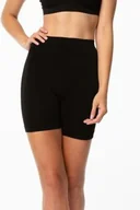 Majtki damskie - Bermudy damskie bambusowe przewiewne i elastyczne czarne Bamboo Bermuda Shorts Julimex - miniaturka - grafika 1