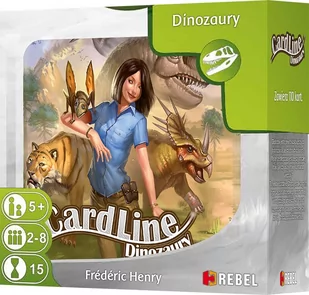 Cardline: Dinozaury - Gry karciane - miniaturka - grafika 1