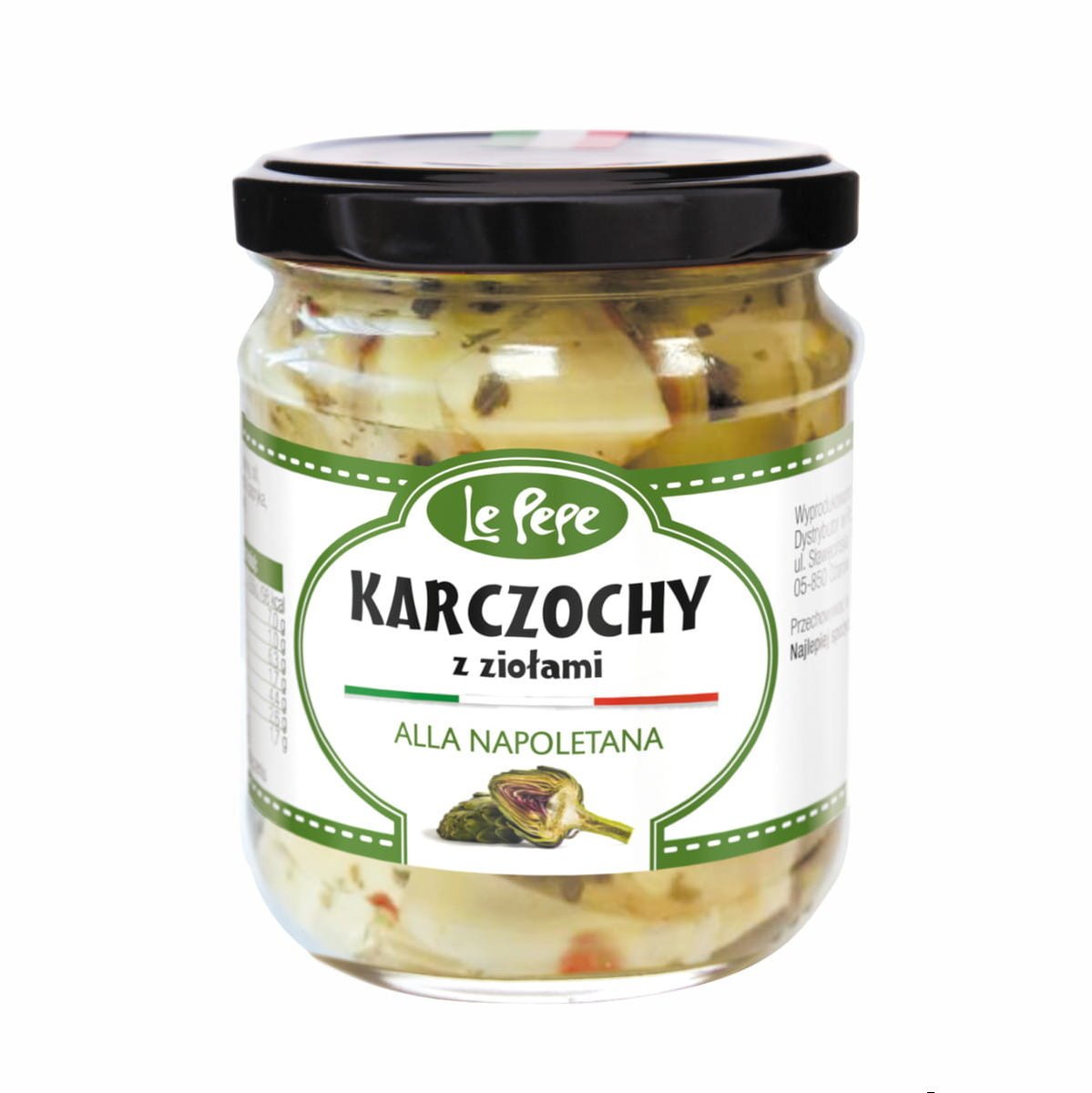 Karczochy Z Ziołami Po Neapolitańsku 180G Le Pepe