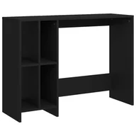 Biurka - vidaXL Biurko pod laptopa, czarne, 102,5 x 35 x 75 cm, płyta wiórowa vidaXL - miniaturka - grafika 1
