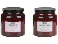 Świece - 2 świece zapachowe sojowe słodkie wino/ lawenda z rozmarynem ABSOLUTE ALCHEMY - miniaturka - grafika 1