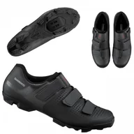 Buty rowerowe - Shimano, Buty sportowe, SHIMANO MTB XC1 SH, XC100 czarne, rozmiar 45 - miniaturka - grafika 1