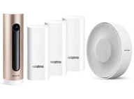 Elektronika OUTLET - OUTLET - Inteligentny system alarmowy NETATMO Smart Alarm NBU-ICSS-EU Złoto-biało-czarny - miniaturka - grafika 1