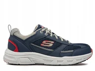 Buty sportowe męskie - Buty Męskie Skechers 51898NVGY Oak Canyon Verketta Granatowe 42,5 - miniaturka - grafika 1