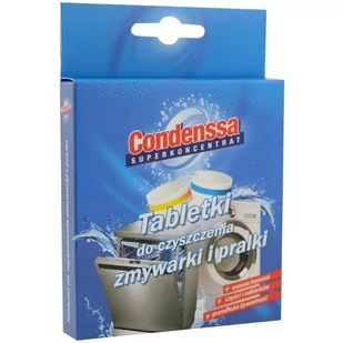 BioLife Condenssa Tabletki do czyszczenia pralek CONDENSSA Duo 2 szt - Środki do prania - miniaturka - grafika 2