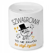 Skarbonki - Skarbonka Dla Szwagrowej Urodziny Imieniny Prezent z Nadrukiem ze Zdjęciem - miniaturka - grafika 1