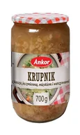 Szybkie dania obiadowe - Ankor Krupnik z kaszą jęczmienną i warzywami 700g - miniaturka - grafika 1