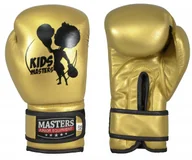 Rękawice bokserskie - Masters Fight Equipment, Rękawice bokserskie MJE - RPU-KM-GOLD 6 oz - miniaturka - grafika 1