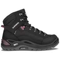 Buty trekkingowe damskie - Buty damskie Lowa Renegade GTX Mid Ws Rozmiar butów (UE): 37 / Kolor: czarny/różówy - miniaturka - grafika 1