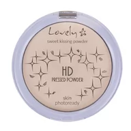 Pudry do twarzy - Lovely HD Pressed Powder transparentny matujący puder do twarzy z olejem jojoba 10g - miniaturka - grafika 1