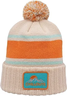 CHILLOUTS Męska czapka Nox Hat Beanie, kremowy/pomarańczowy, jeden rozmiar - Czapki damskie - miniaturka - grafika 1