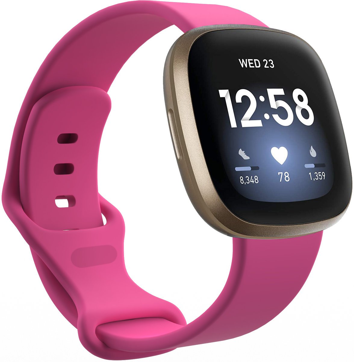 ORYGINALNY ZAMIENNY WYMIENNY PASEK OPASKA BRANSOLETA YIVO DO ZEGARKA SMARTWATCH FITBIT VERSA 3 / 4 / SENSE / SENSE 2