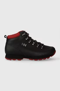 Helly Hansen buty skórzane THE FORESTER męskie kolor czarny 10513 - Buty trekkingowe męskie - miniaturka - grafika 1