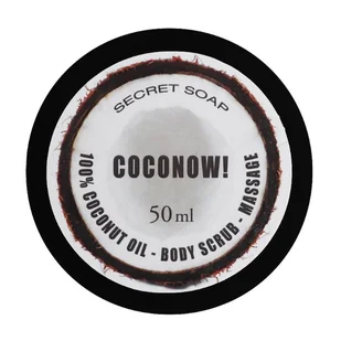 SOAP&FRIENDS Peeling do ciała Coconow 50ml - Peelingi do ciała - miniaturka - grafika 1