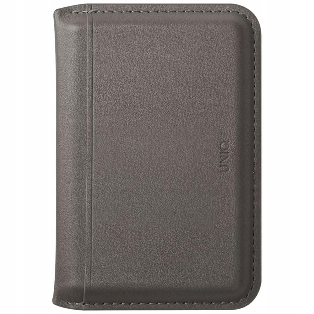 Magnetyczny portfel Rfid Uniq Lyden Ds stojak na telefon szary
