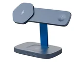 Ładowarki do telefonów - CANYON Stacja ładowania Hexagon 310 3 w 1 Granatowo - Niebieska - miniaturka - grafika 1