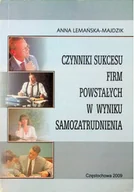 Biznes - Czynniki sukcesu firm powstałych w wyniku samozatrudnienia - miniaturka - grafika 1