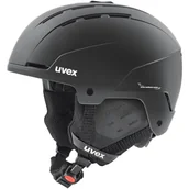Kaski narciarskie - UVEX STANCE kask narciarski hardshell z regulacją czarny - miniaturka - grafika 1