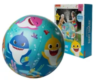 Materace dmuchane i koła do pływania - Opryskiwacz Zraszacz wody BABY SHARK Piłka 60 cm SAMBRO BSH-3919 - miniaturka - grafika 1