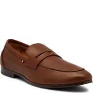 Półbuty męskie - Tommy Hilfiger Skórzane loafersy - miniaturka - grafika 1