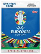 Czasopisma - Euro 2024 Match Attax Topps Naklejki Zestaw Startowy - miniaturka - grafika 1